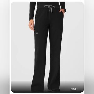 Figs technical collection black XXL Tall scrub pants